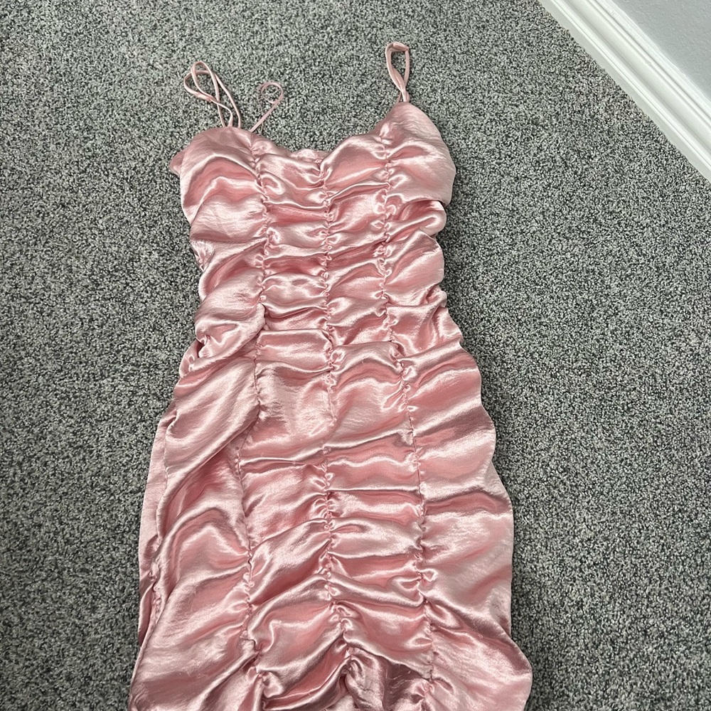 Urban Outfitters Blush Satin Fabric